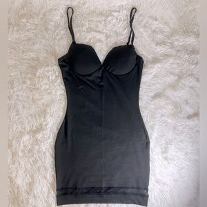 Slim Tight Bodycon Black Dress